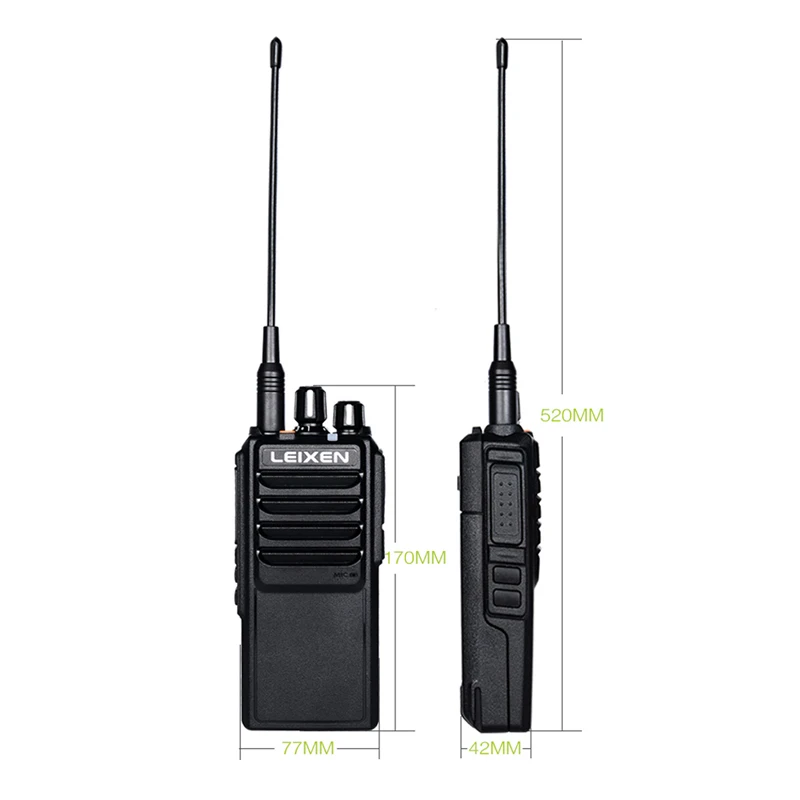 Фото LEIXEN VV-25 Двусторонняя радиостанция 25 Вт Leixan Talkie Рация 20 км Диапазон 20 километров Рация H432 №3
