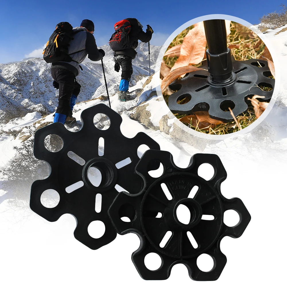 

5 шт. сменная трость аксессуар для скалолазания крышка корзины Треккинговая трость в форме снега защита от грязи портативная