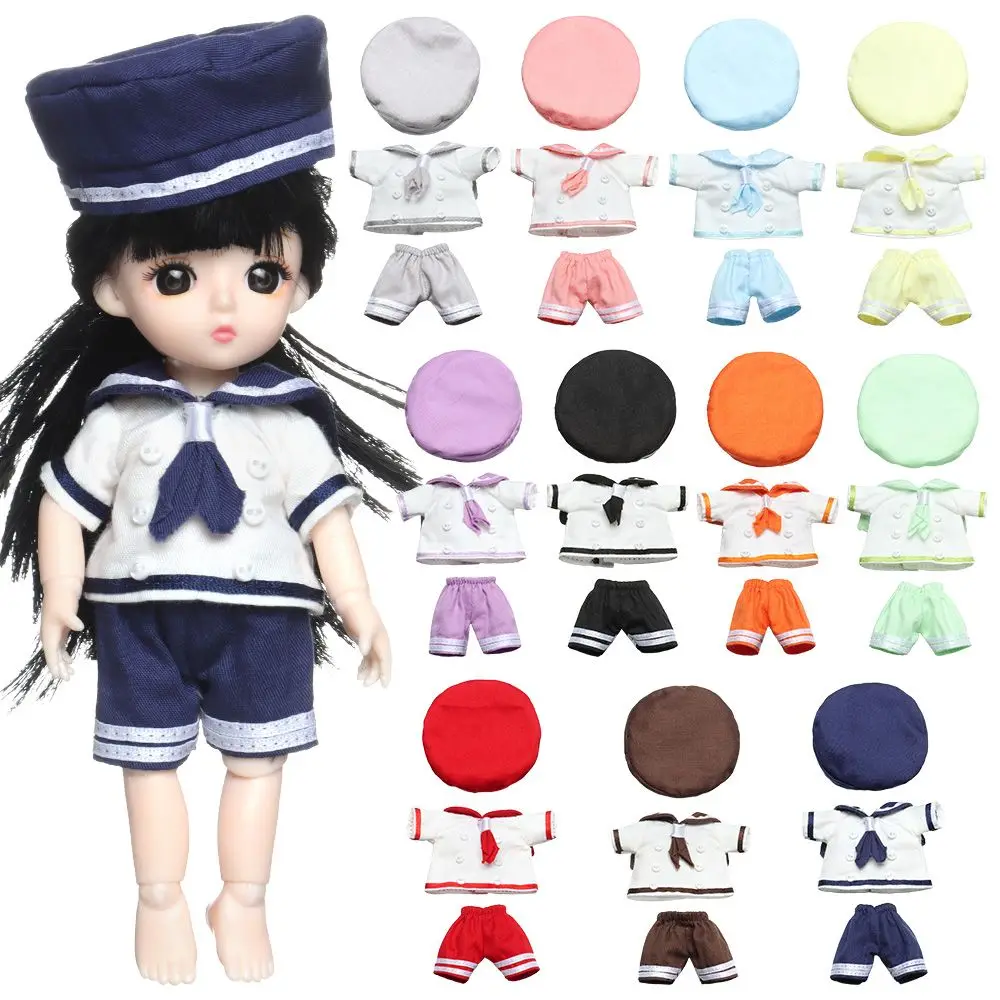 

16-20 см BJD OB11 Кукла Одежда матросский костюм 1/12 bjd ежедневная Униформа аксессуары школьная одежда Игрушки для девочек Diy подарок
