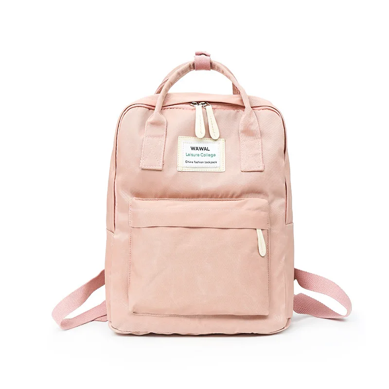 

Girl Boy Students School Bags Women Canvas Waterproof Backpack Wild Small Fresh Travel Soft Back Outdoor Gift Storage рюкзак