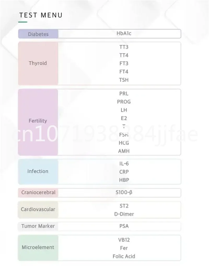 

Анализатор HbA1c, ручная машина POCT, F-диагностические реагенты на ладони, Одобрено CE