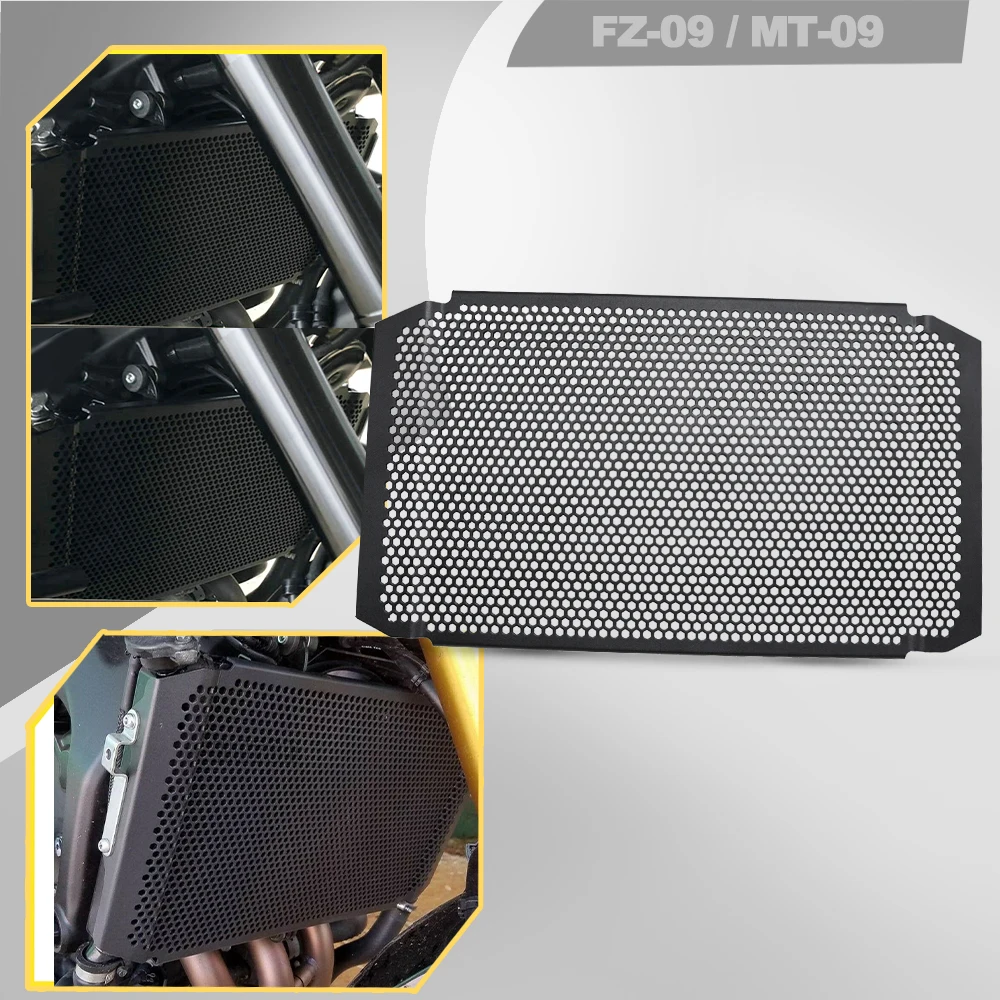 

For Yamaha FZ-09 MT-09 mt09 sp MT09 MT09 FZ 09 SP 2017-2020 2018 2019 2020 21 Motorcycle Radiator Grille Guard Cover Accessories