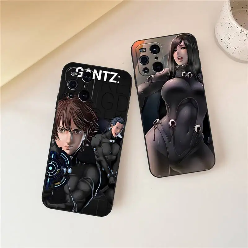 Чехол для телефона с рисунком аниме GANTZ для OPPO A72 A52 A53 A75 A79 A94 A93 Reno 3 4 6 Find X2 X3 X5 Neo Pro