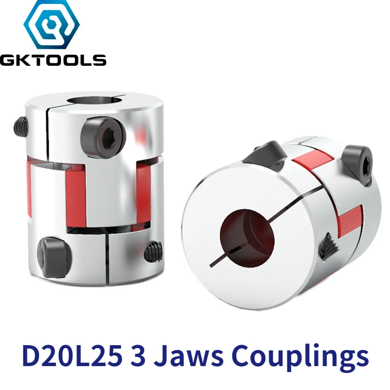 Трехкулачковый вал D20L25, муфты, алюминиевая слива, гибкий Паук, Двигатель сцепления 5/6/6.35/8/10 мм, Voron 2.4, деталь для 3D-принтера