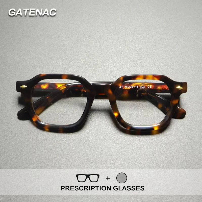 Ацетатные очки ручной работы по рецепту мужские винтажные фотохромные для