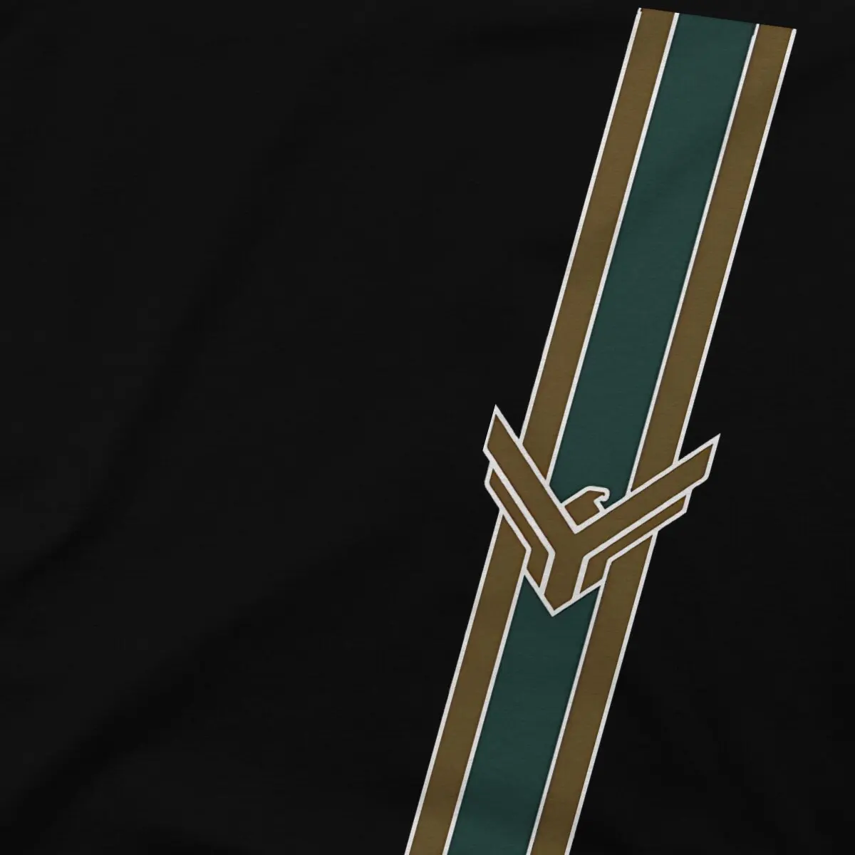 Футболка House Atreides Banner Stripes Dune Arrakis Film с графическим круглым вырезом уличная одежда