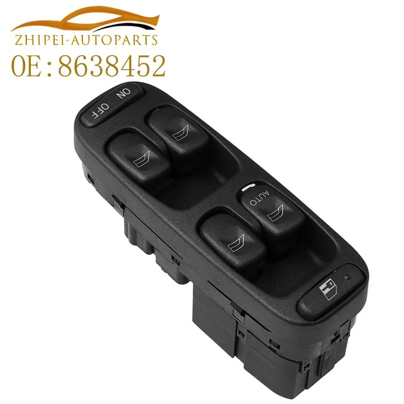 

8638452 передняя левая электрическая кнопка управления окном автомобиля 9472276 для Volvo V70 S70 XC70 1998 1999 2000