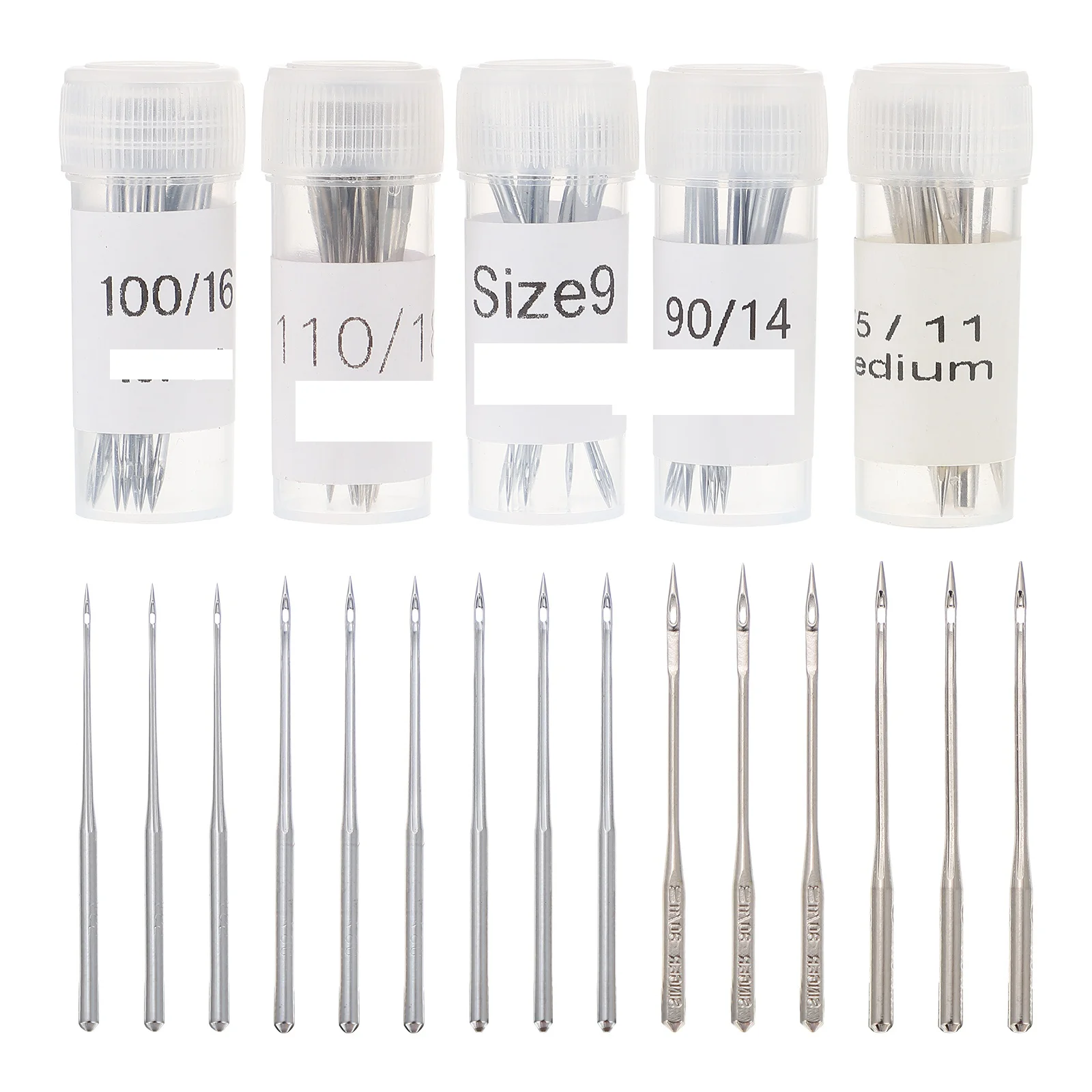 

Sewingmachine Needle Steel Stainless Supplies Embroidery Stitching Double Accessories Point Diy Knitting Crafts Hand Regular