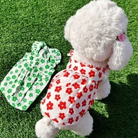 summer pet dress for dog clothes chihuahua princess dress skirt puppy clothing for small dogs spring dresses floral dress
