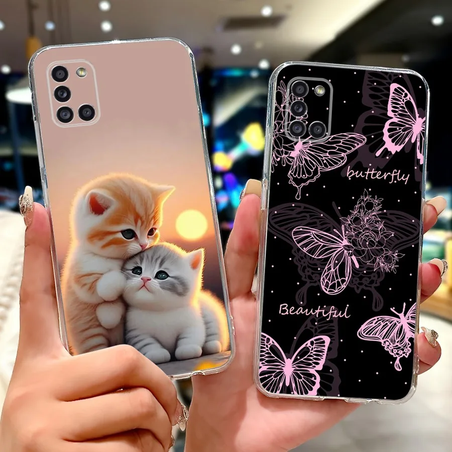 Чехол для Samsung Galaxy A31 SM-A315F/DS новый дизайн чехол из ТПУ A71 A51 A515F мягкий силиконовый A