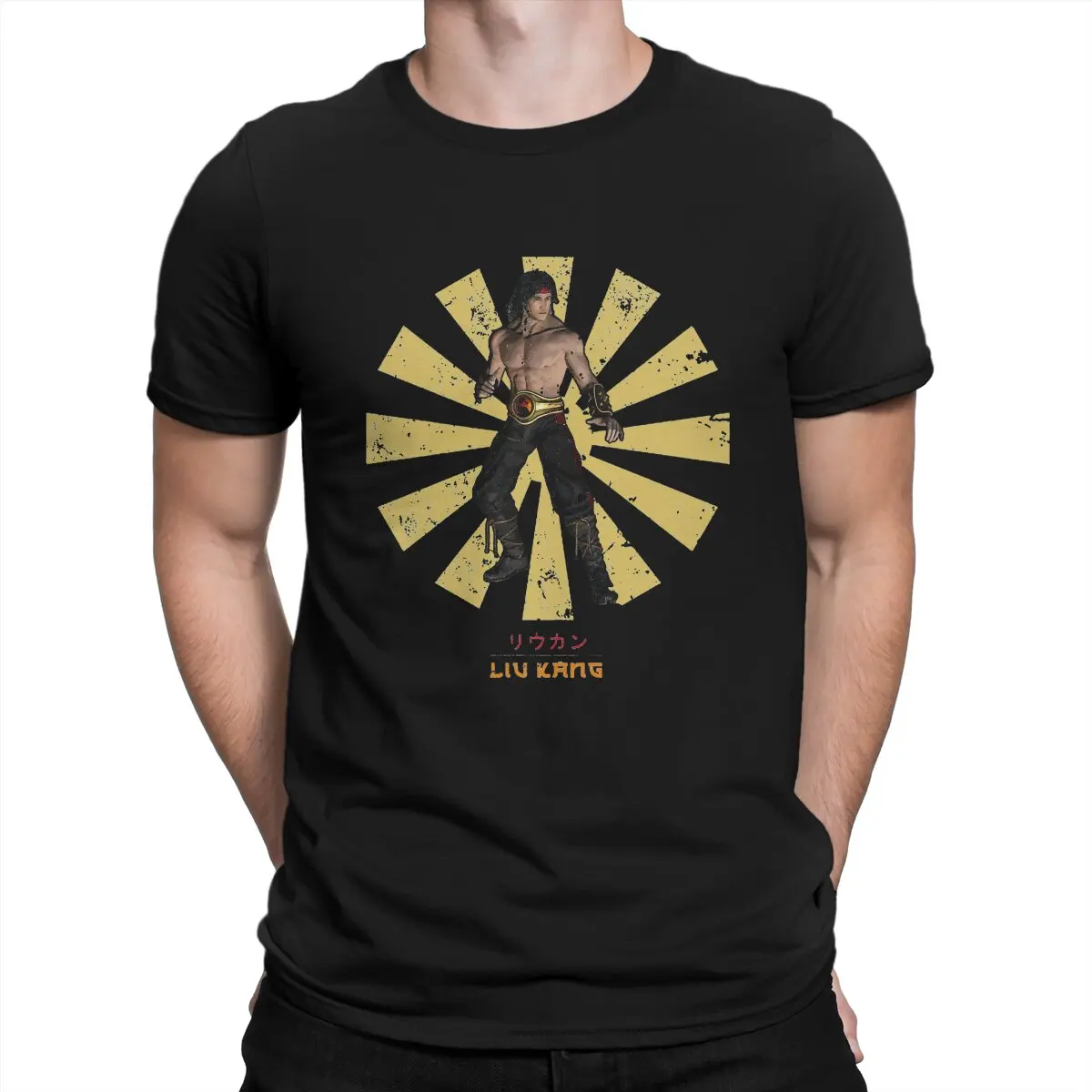 

Liu Kang Retro Unique TShirt Mortal Kombat Video Game Leisure T Shirt Hot Sale Stuff For Adult