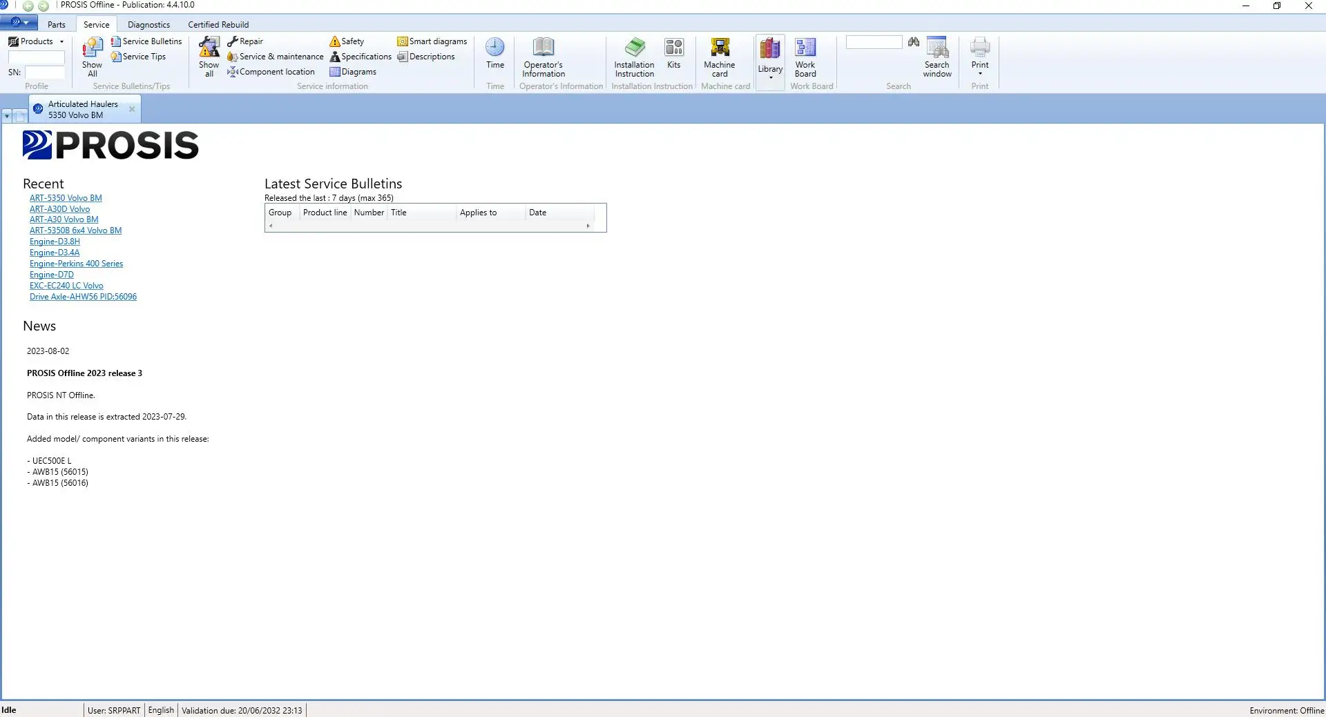 Строительное оборудование для Volvo [08,2023] (Запчасти + ремонт)