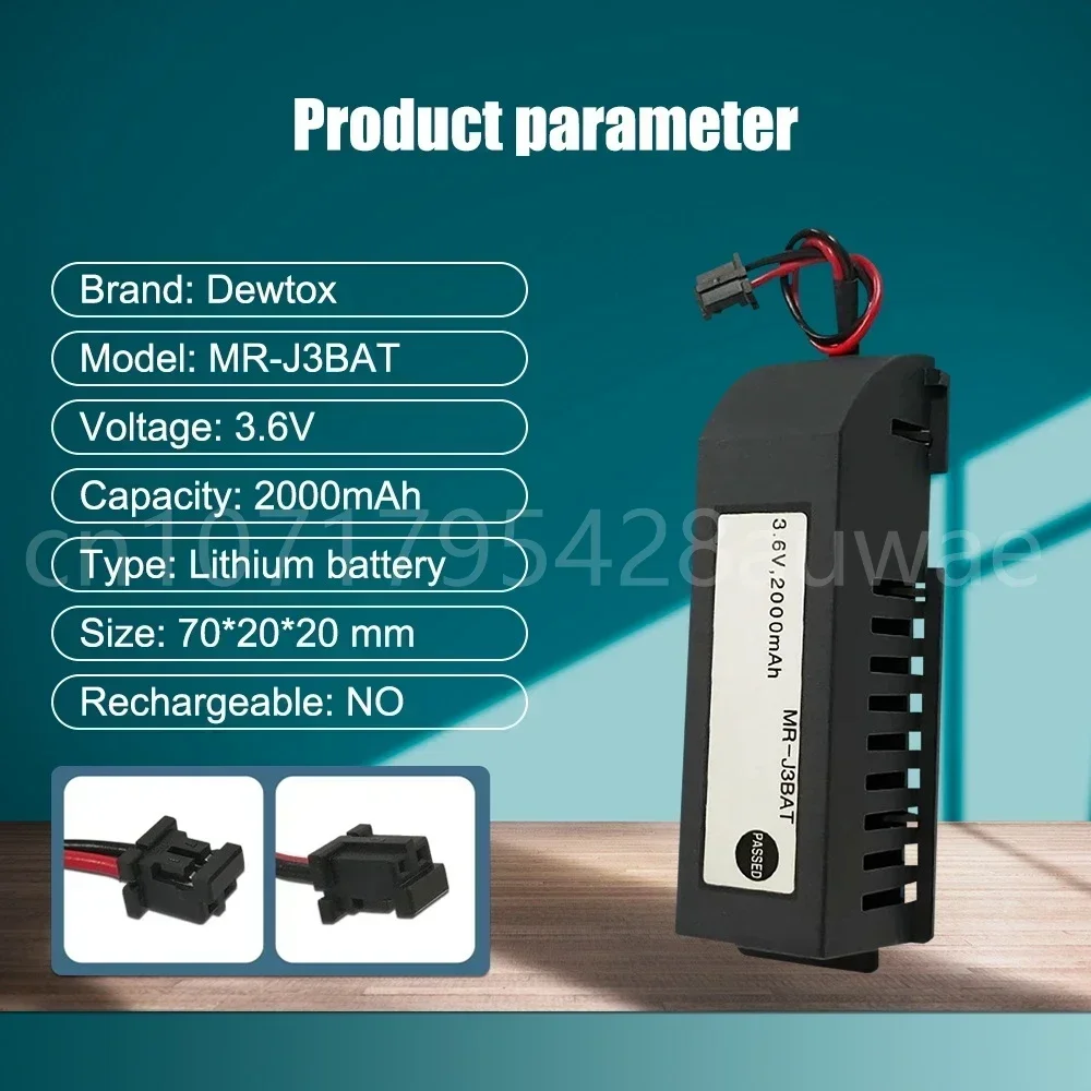 Литиевая батарея MELSERVO ПЛК 2000 мАч MR-J3BAT C119A