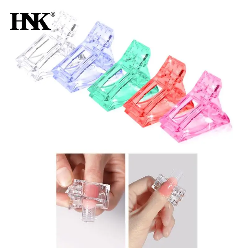 

5 шт., пластиковые клипсы для наращивания ногтей