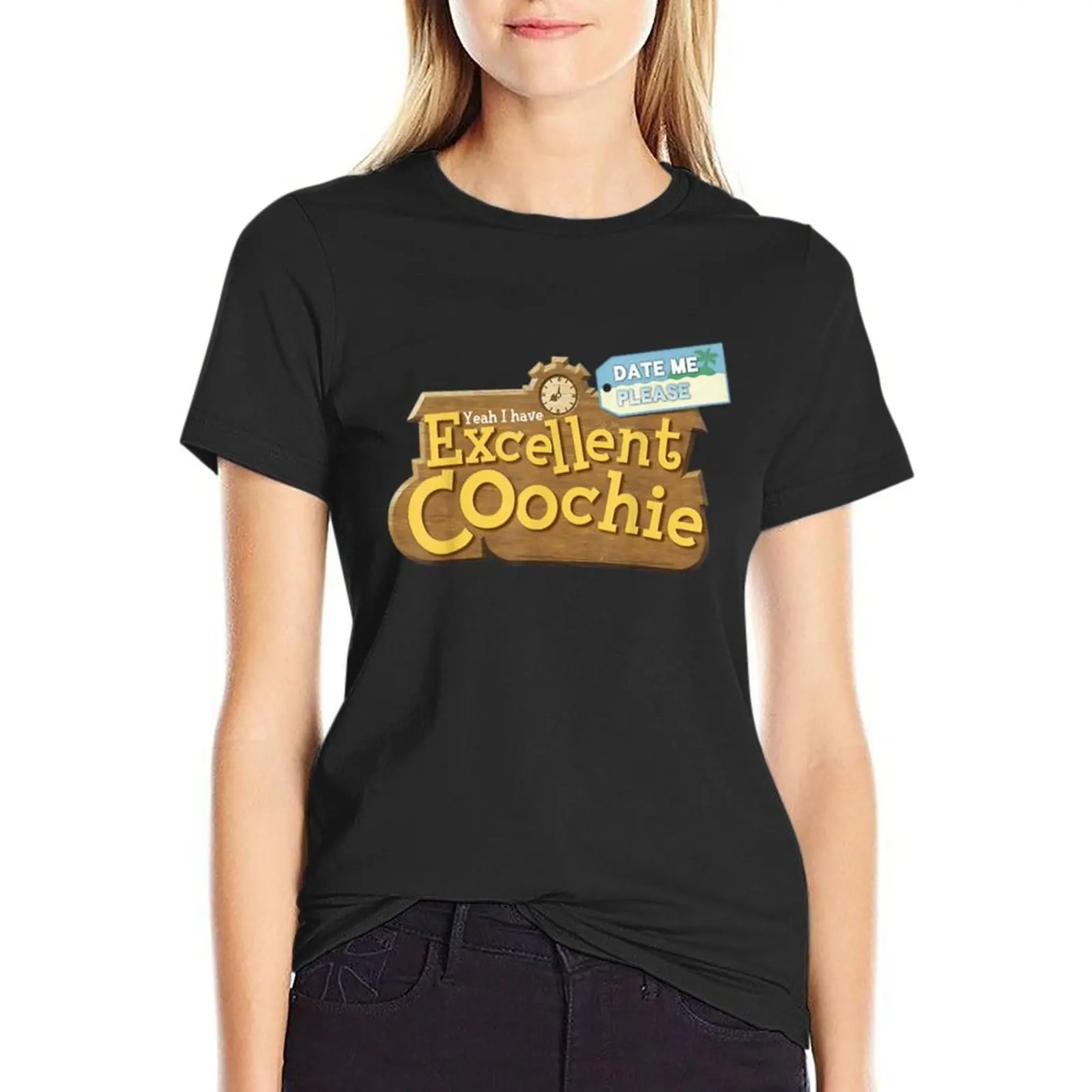 Да у меня отличная футболка cooхо аниме одежда футболки топы для женщин