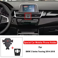 car mobile phone holder mount support dashboard bracket cellphone holder accessories for bmw 2 series touring edition 2014 2018