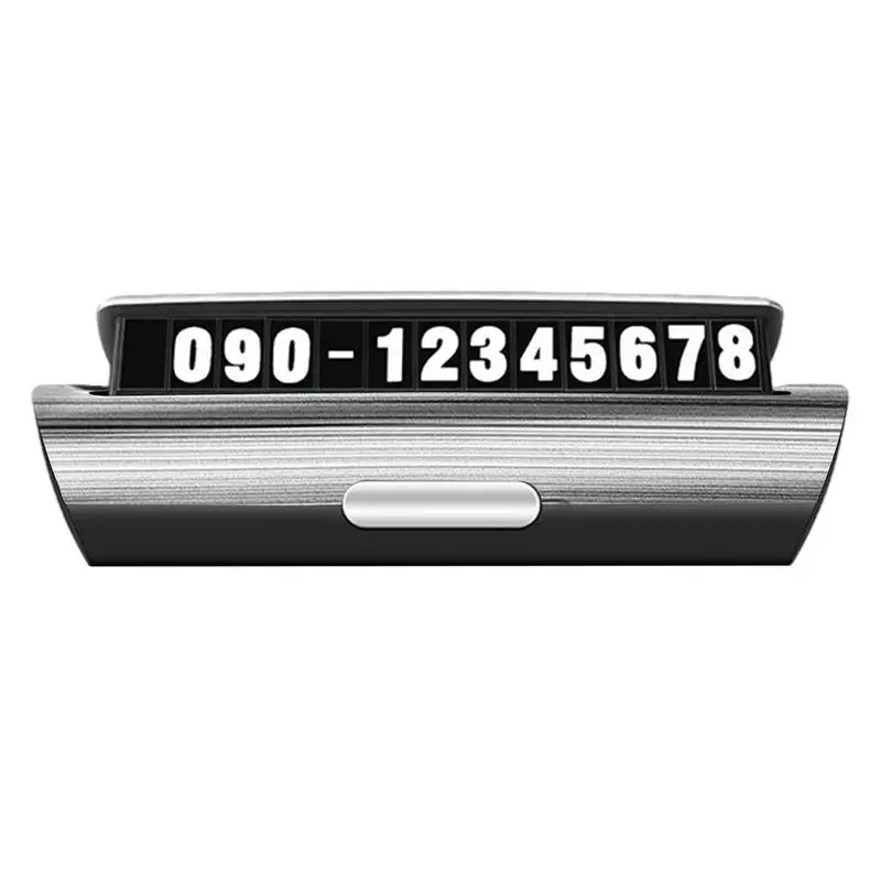 

Temporary Parking Sign Automobile Plate Card For Parking Luminous Telephone Number Plate Vehicle Park Phone Numbers Plate For