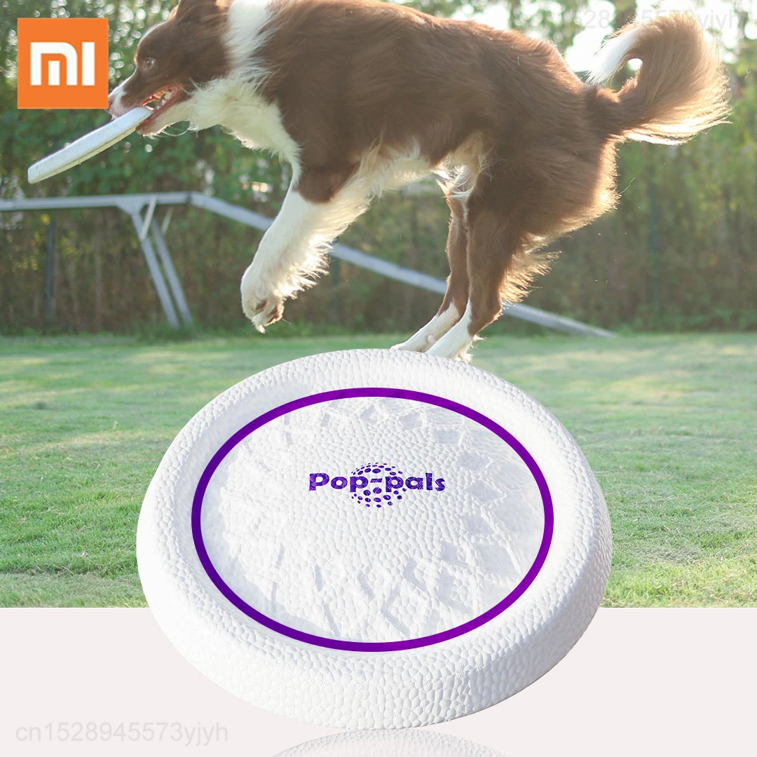 

Xiaomi Guiwei Pop-pals Pet Frisbee UFO Toys Small Medium Dog Flying Discs Trainning Interactive Flying Disc Puppy Interactive