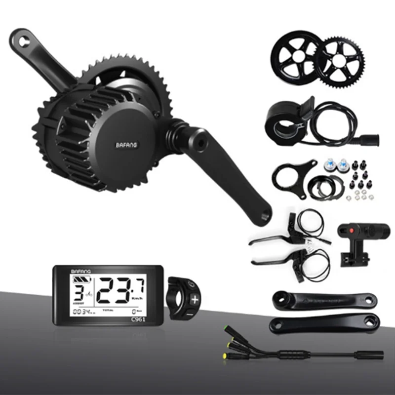 

Bafang BBS Middle Drive Electric Bicycle Refitted Motor Set Mountain Bike Third Generation Powerful Central Engine 36-52V 1000W