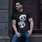 Футболка мужская с коротким рукавом, 100 хлопок, 5xl