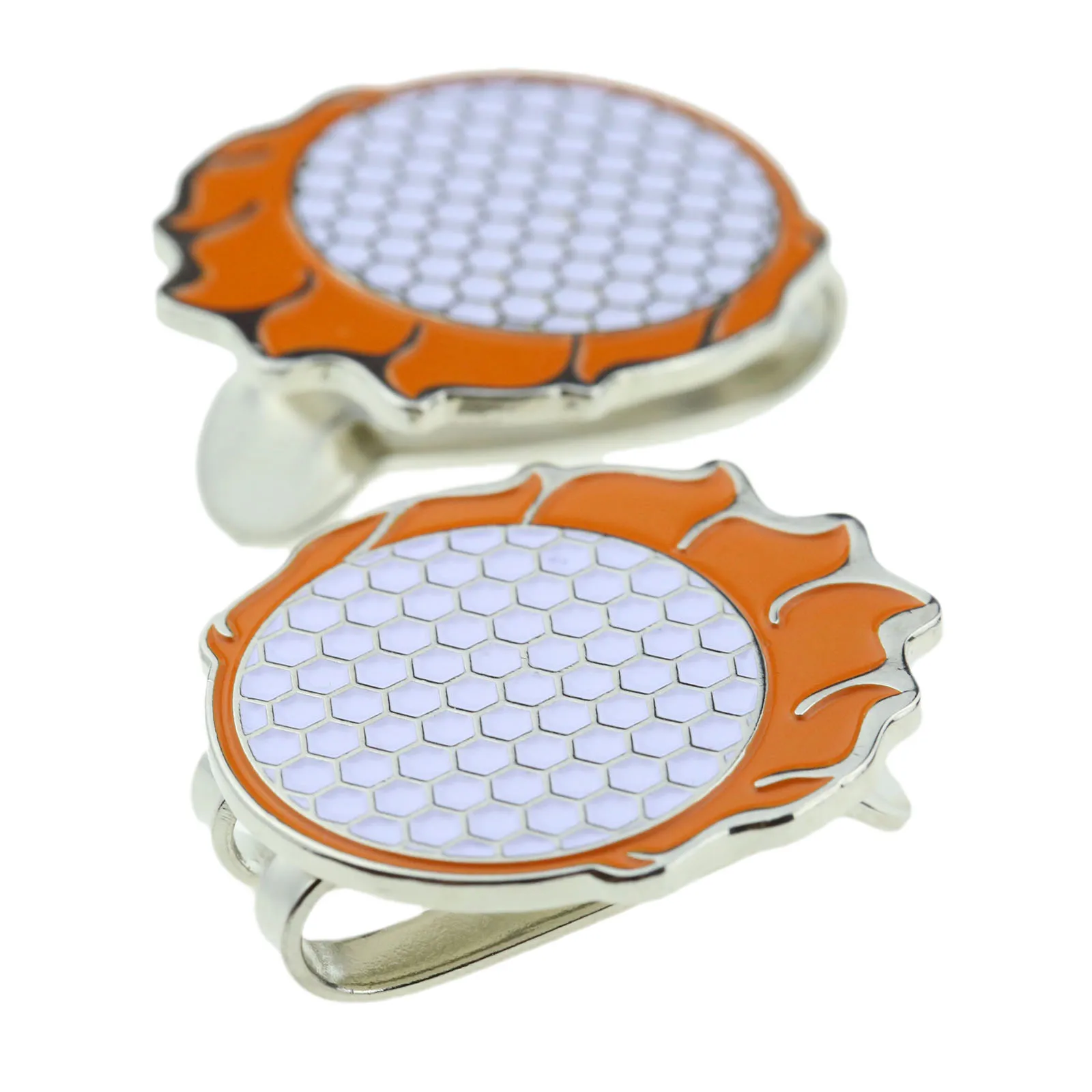 Pattern Magnetic Golf Balls Mark Clip On Golf Cap Hat Visor Alloy Golf Accessories Hat Decoration Best  Gift