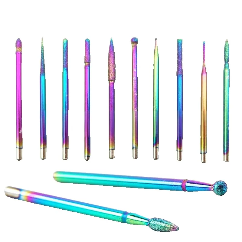 10 шт. песочные пилочки для ногтей дрель лака кутикулы шлифовальная головка