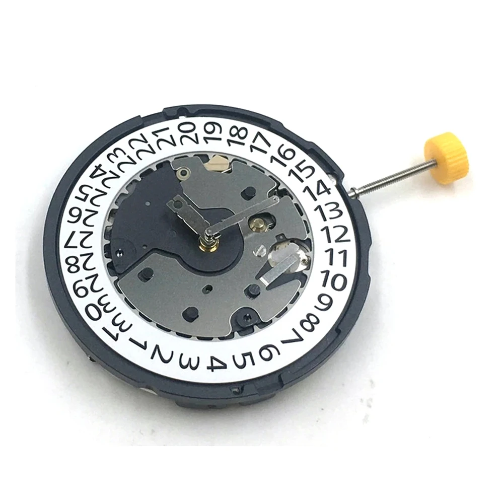 

Кварцевый механизм RONDA Z60, запасные части для часов, 6 стрелок, одна дата календаря, на 4 часа, с батареей