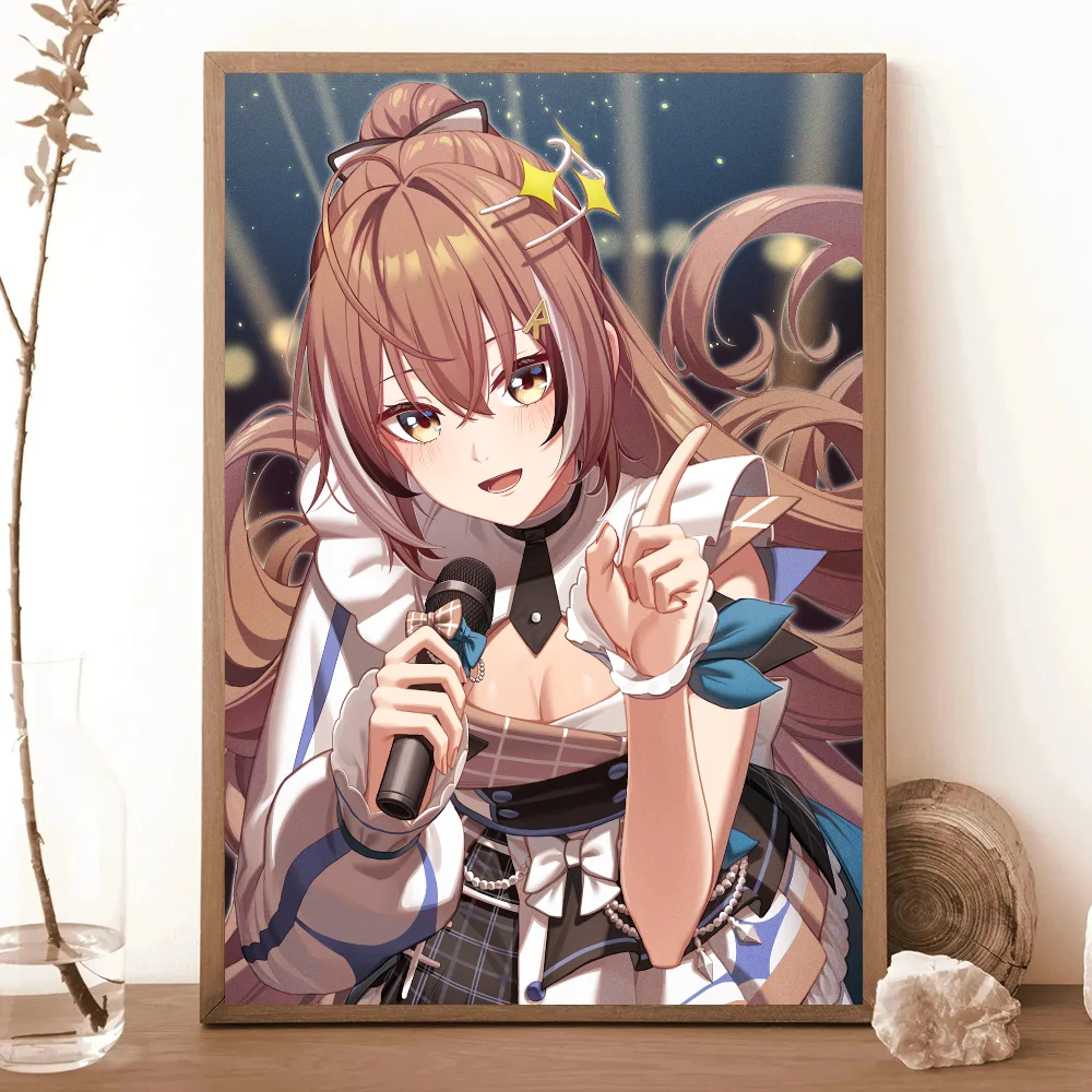 Nanashi Mumei Hololive Girl Channel Самоклеящаяся Водостойкая Бумажная Наклейка Для Кофейни