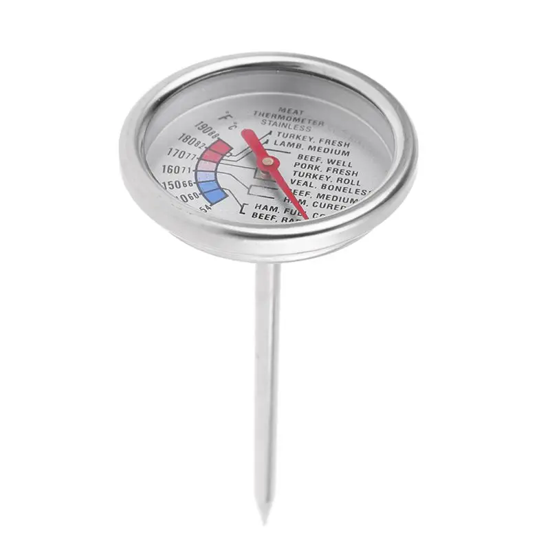 Тип зонда из нержавеющей стали 130 °-190 ° F домашние кухонные термометры для масла