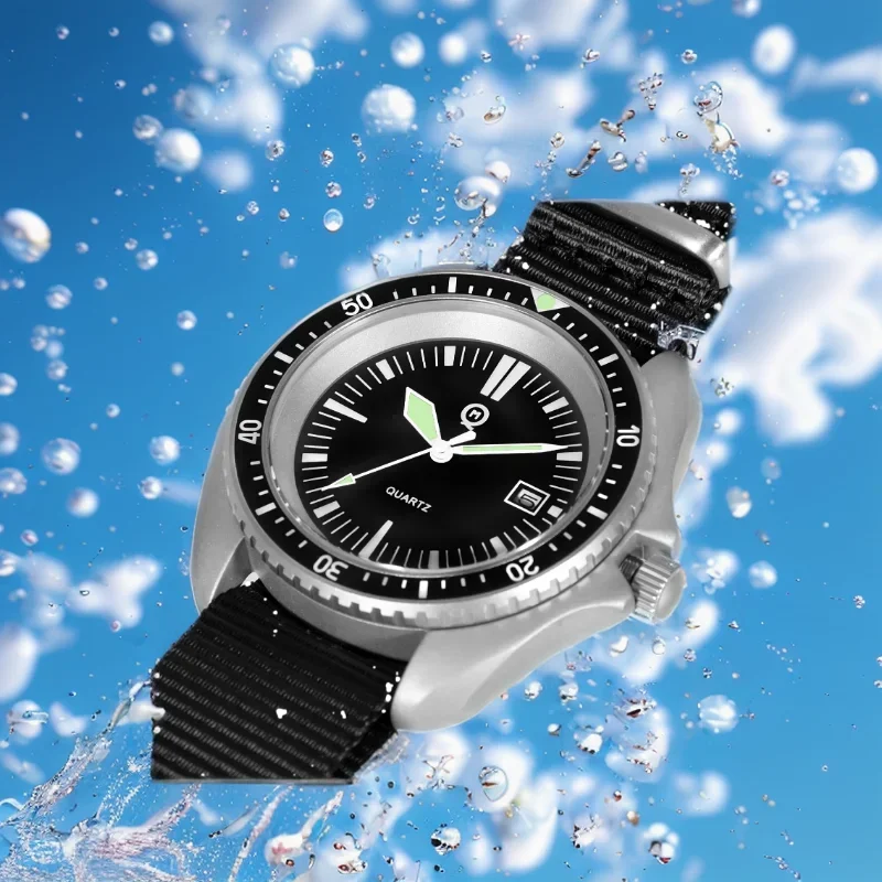 Qimei Classic UDT мужские спортивные часы армейский зеленый