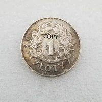 poland 1928 1 silver plated brass commemorative collectible coin gift lucky challenge coin copy coin