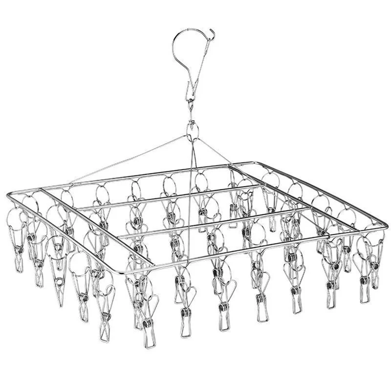 

Качественная одежда из нержавеющей стали для носков, сушка зажим ветрозащитный зажим слово крючок практичный многофункциональный зажим