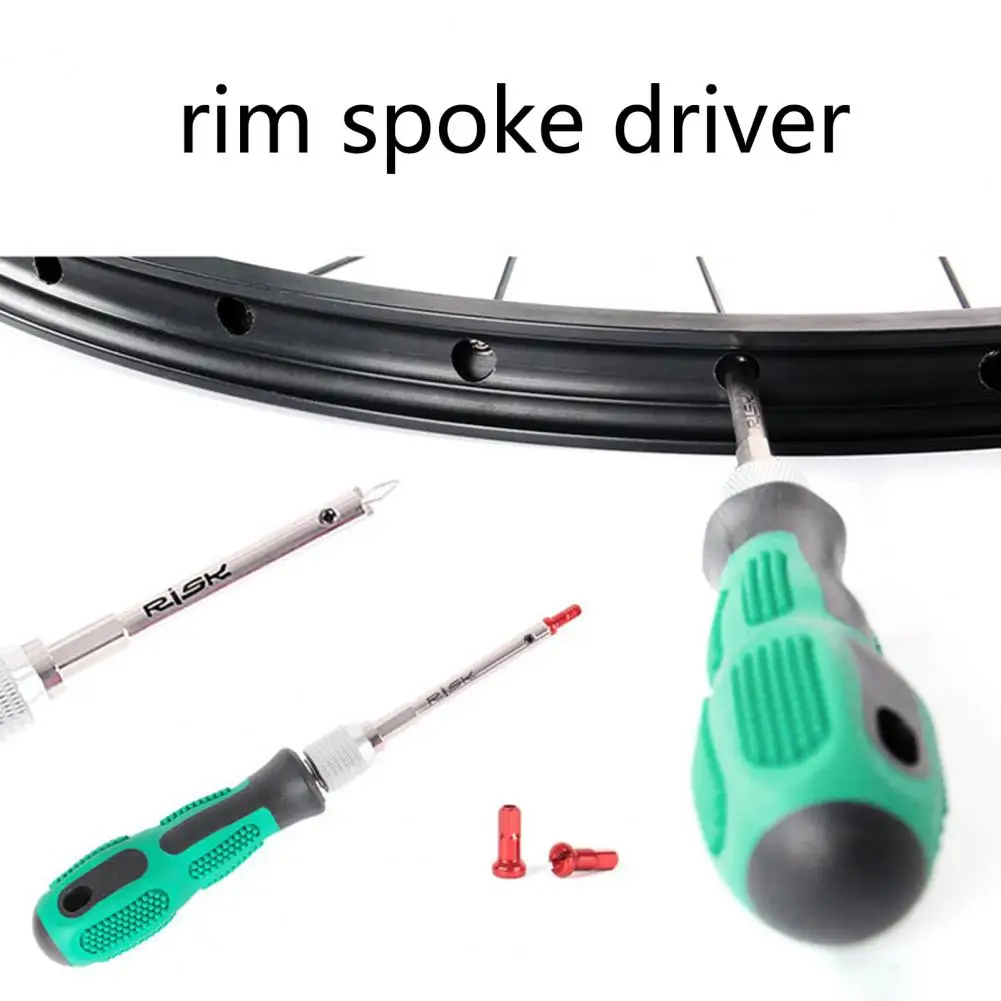 

Spoke Nipple Key Useful Sturdy Wear-resistant Professional Spoke Driver for Mountain Bike Spoke Driver Spoke Nipple Tool
