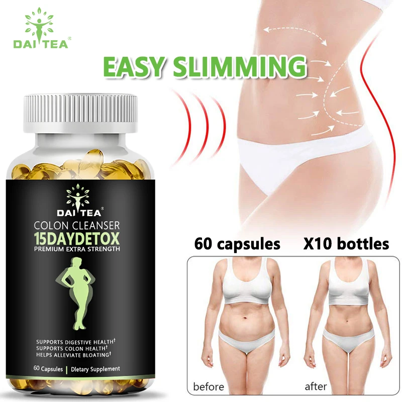 

Daitea Slimming Detox Weight Loss Capsules Thighs Fast Slimming Burn Fat Slim Body Belly Fat Burner, Lose Weight