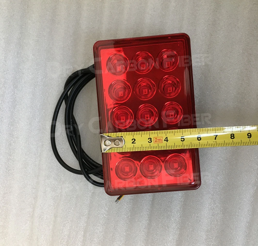 Задний диффузор автомобиля спойлер светодиодные стоп-сигналы лампа заднего