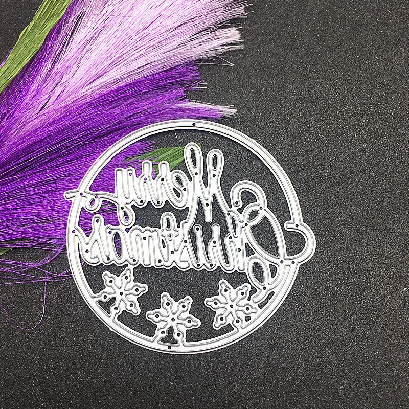 

Металлические пресс-формы 2023 Новые горячие продажи рождественские трафареты для «сделай сам» Скрапбукинг декоративное тиснение ручная ра...