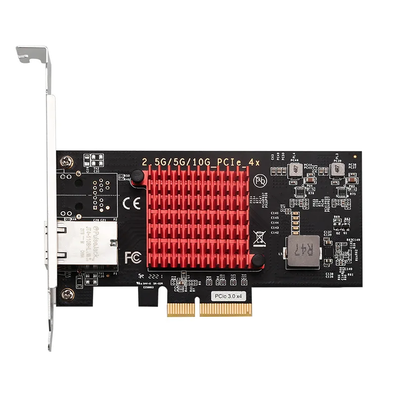 Двойной порт Ethernet PCIe 3 0x4 10G медная сетевая карта X550