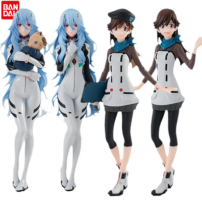 

In Stock Original Bandai Evangelion Gashapon Ayanami Rei Suzuhara Sakura Collection Anime Action Figure Model Toys Gifts