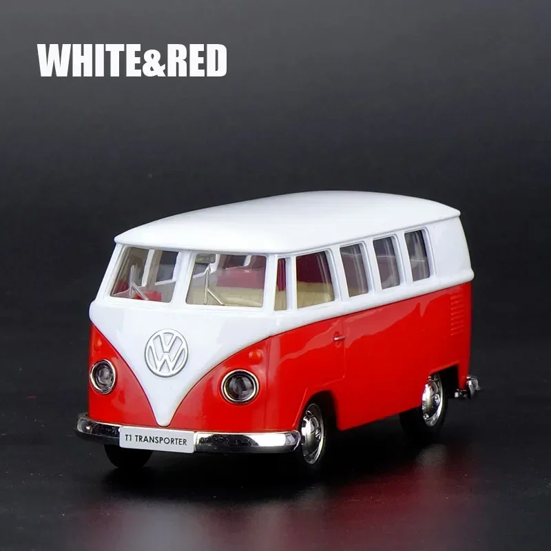 1:36 VOLKSWAGEN T1 Высокая имитация литья под давлением автомобиля из металлического