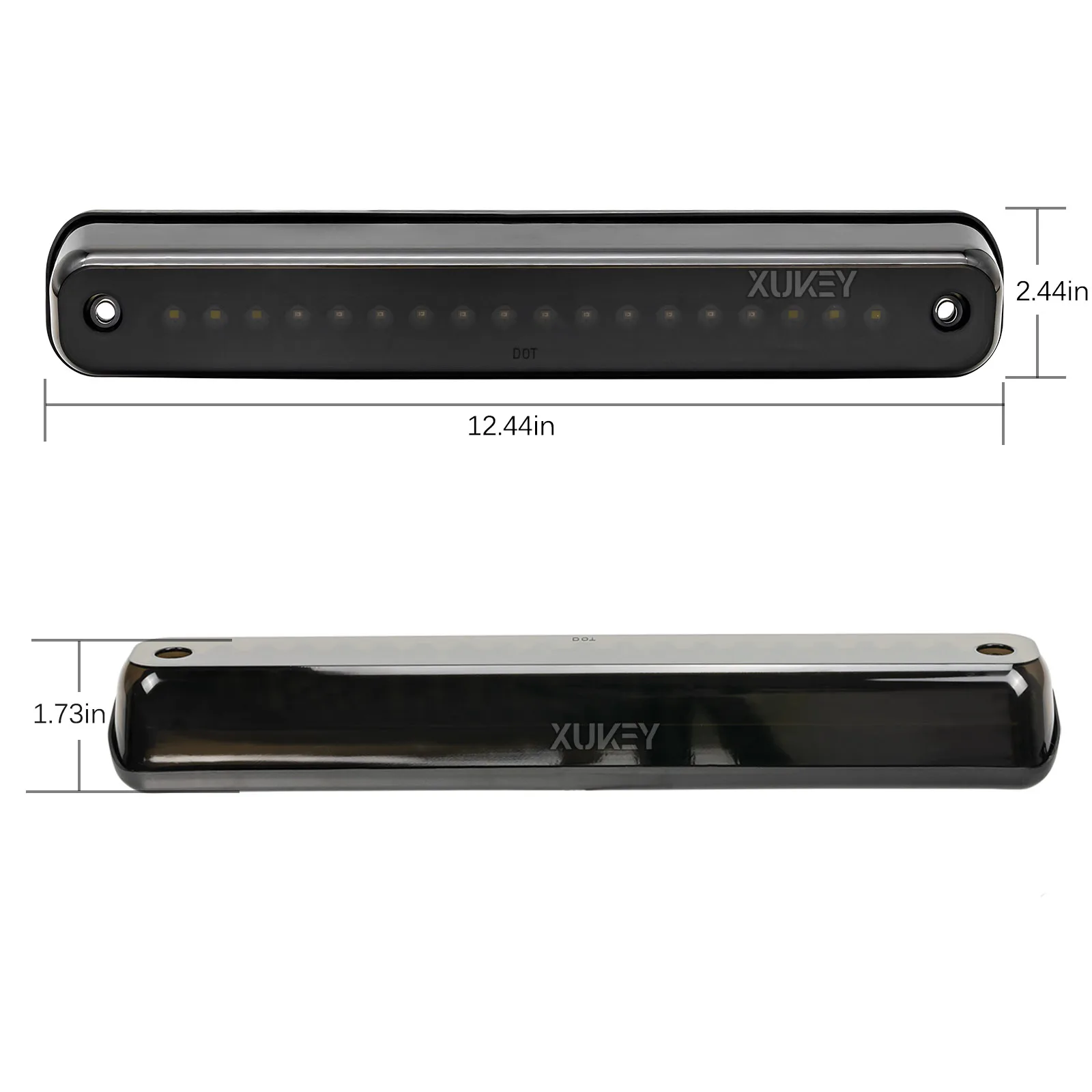 Третья Задняя Тормозная лампа CASHCOW Центральная для грузовиков высота крепления