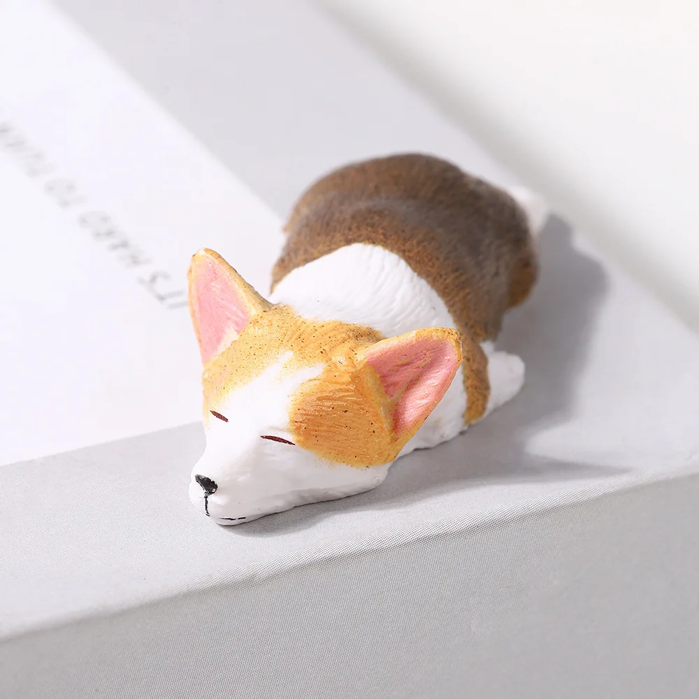 

Миниатюрные фигурки милых котят для декора рабочего стола, компьютера, центральной консоли автомобиля, украшения края экрана