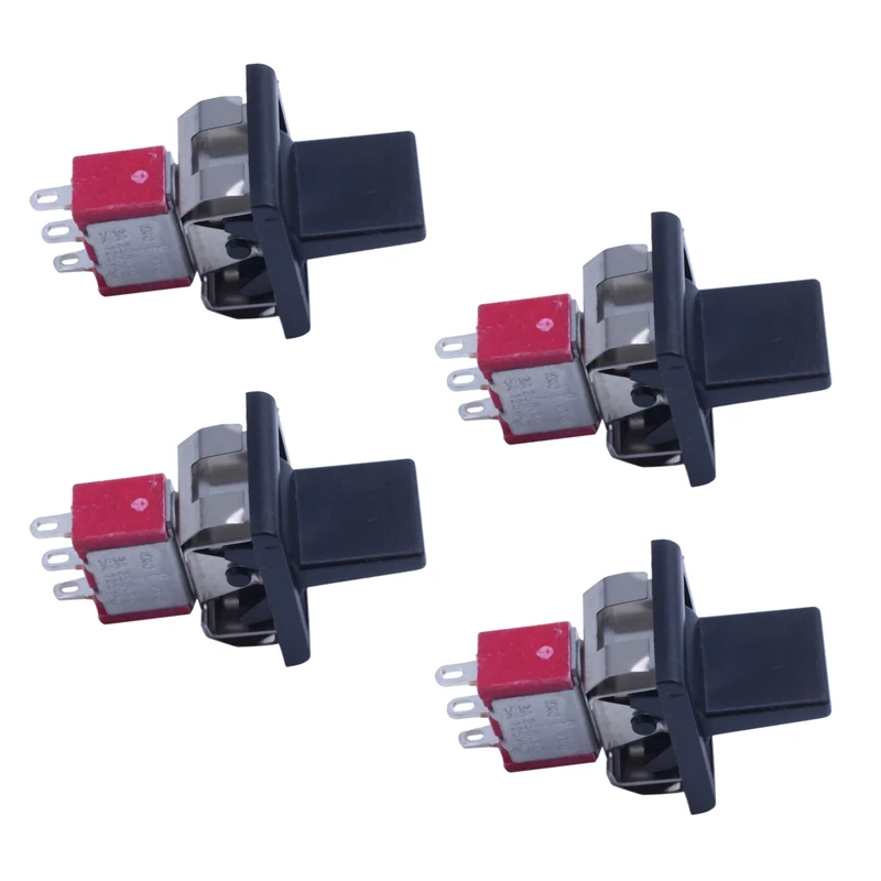 

4X AC 250V/3A 125V/5A Мгновенный переключатель SPDT с 3 позициями