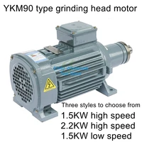 1 5kw2 2kw edge grinding and chamfering straight edge machine motor ykm90 glass edge grinding machine grinding head motor