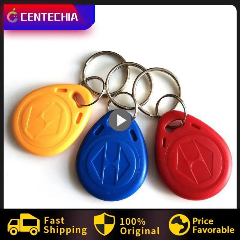 

/Set EM4305 Chip RFID Tag 125Khz Key Copy Ring Card Rewrite EM ID T5577 Keyfobs Rewritable Proximity Token Access Duplicate