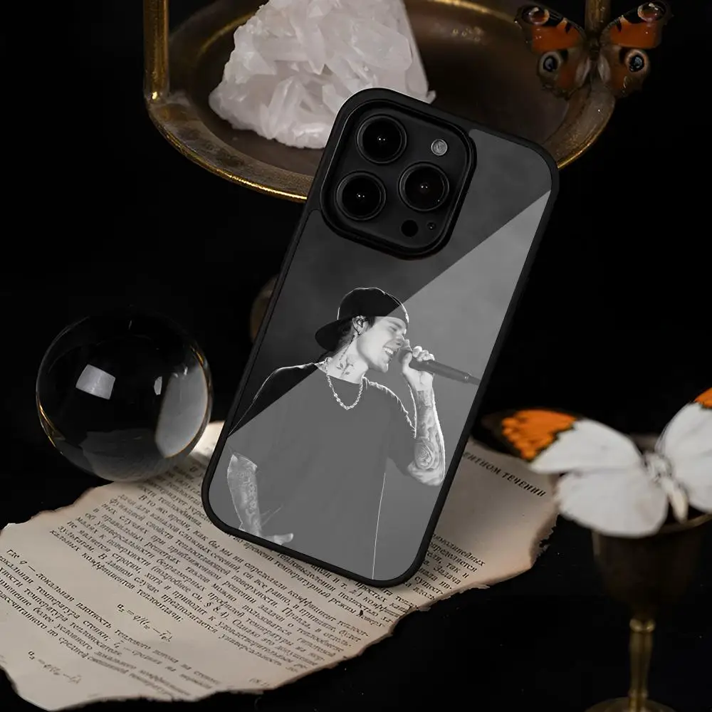 Justin Singer B-Bieber MAISTO Mouse Pad PC+TPU CoverFor Iphone 16 15 14 13 11 12 Pro Max Xr X Xs 8 7 Plus