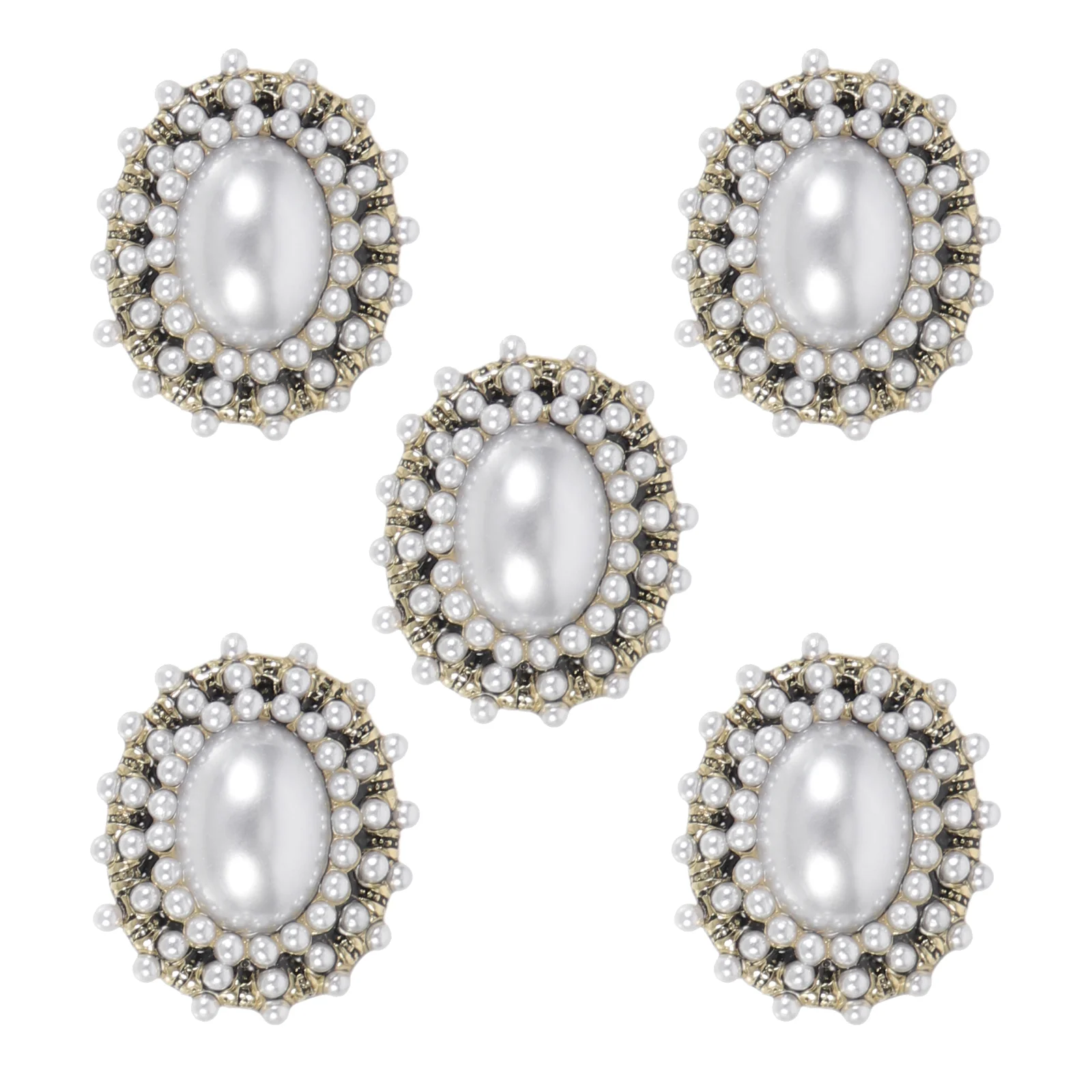 

Buttons Rhinestone Sewing Diy Sweaterembellishments Nail Patchpearl Decorative Suit Retro Crafts Clothing Crafting Appliques