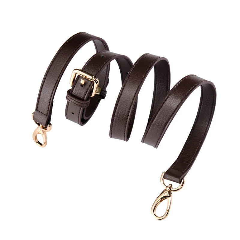 Fashion PU Leather Bag Strap High Quality Shoulder Strap Bag Accessories Narrow Bag Strap Hot Fashion Shoulder Bag Parts