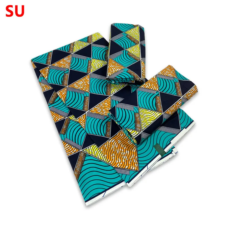 

Latest African Print Wax Fabric 100% Cotton Soft Comfortable Ankara Tissu Wax Material Nigerial Loincloth for Party YG904-1