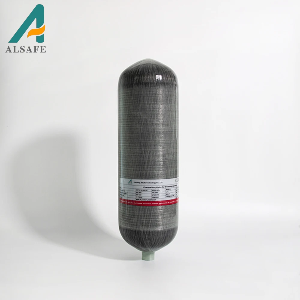 Фото ALSAFE 45oopsi/300bar композитный аппарат для дыхания из углеродного волокна с аквалангом Резьба M18 * 1,5 №4