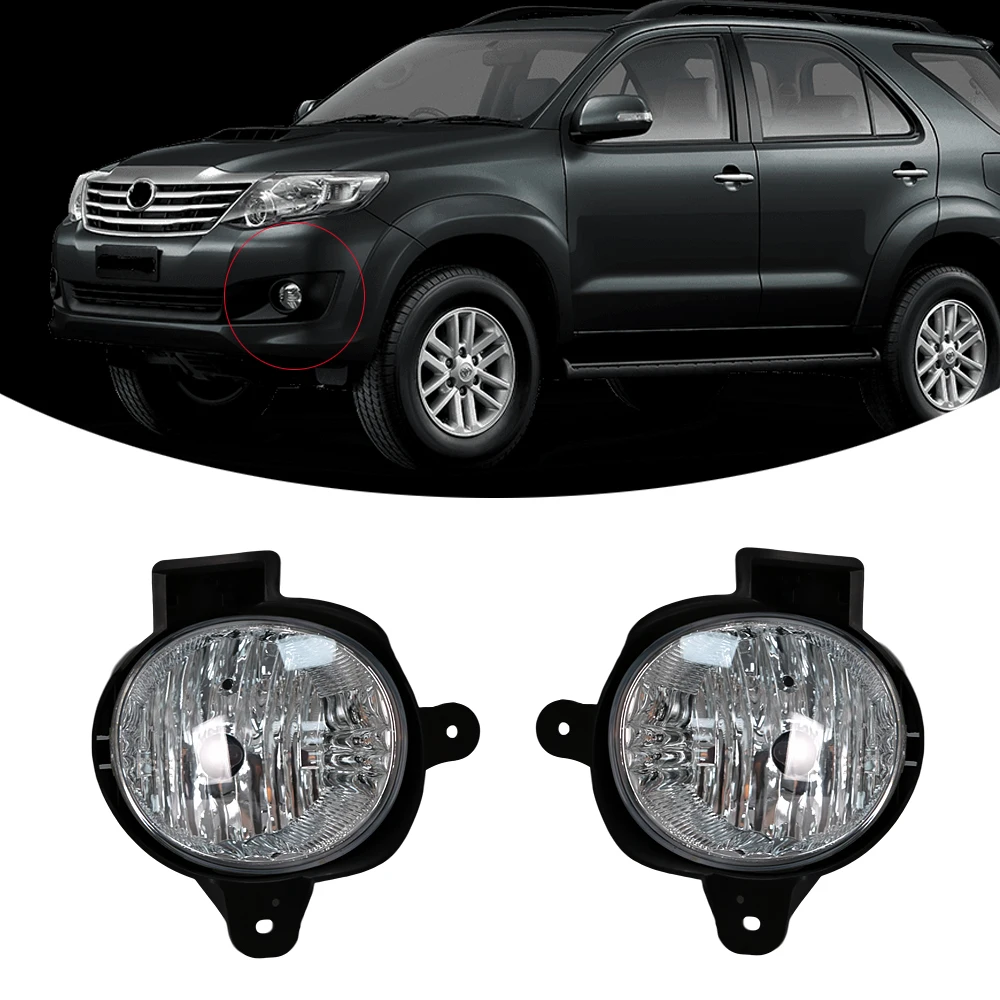 

Противотуманные фары Magic colorM для Toyota Hilux Vigo Champ 2011-2014 M & C, автомобильный комплект, противотуманные фары для переднего бампера в сборе с фотоэл...